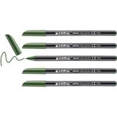 Rotulador Edding 1200 Verde Oliva | Edding | Pack 5 Unidades